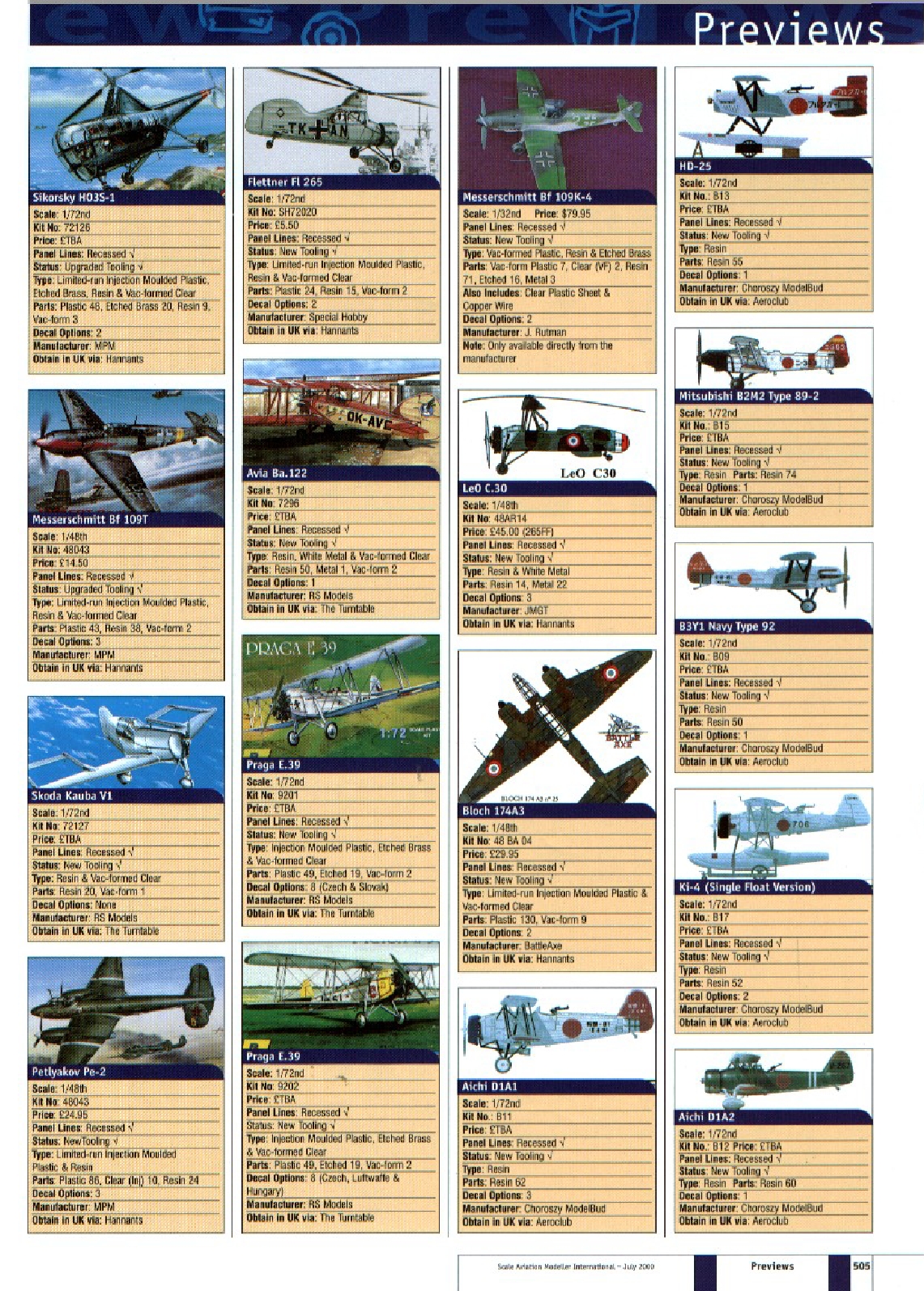 Scale Aviation Modeller International 2000-07